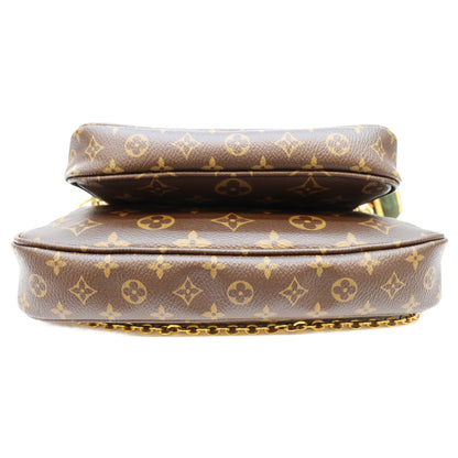 LOUIS VUITTON ルイヴィトン 20年 M44813 モノグラム カーキ ミュルティポシェットアクセソワール ショルダーバッグ ショルダーバッグ