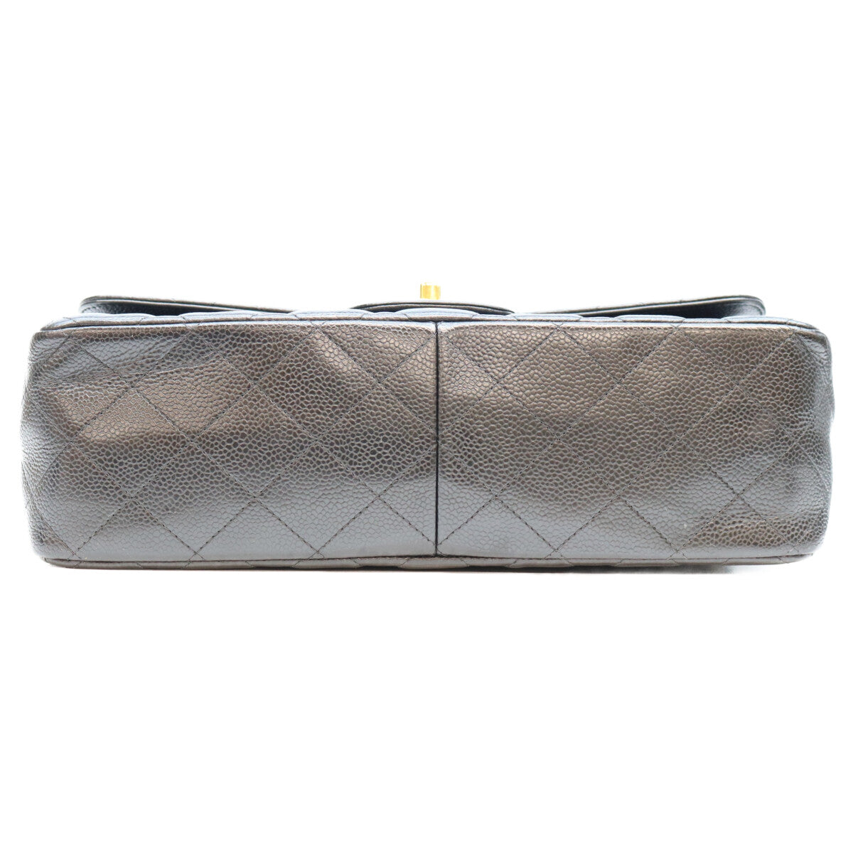 CHANEL シャネル A58600 29番 黒 キャビア G金具 Wフラップ デカマトラッセ30 ショルダーバッグ ショルダーバッグ