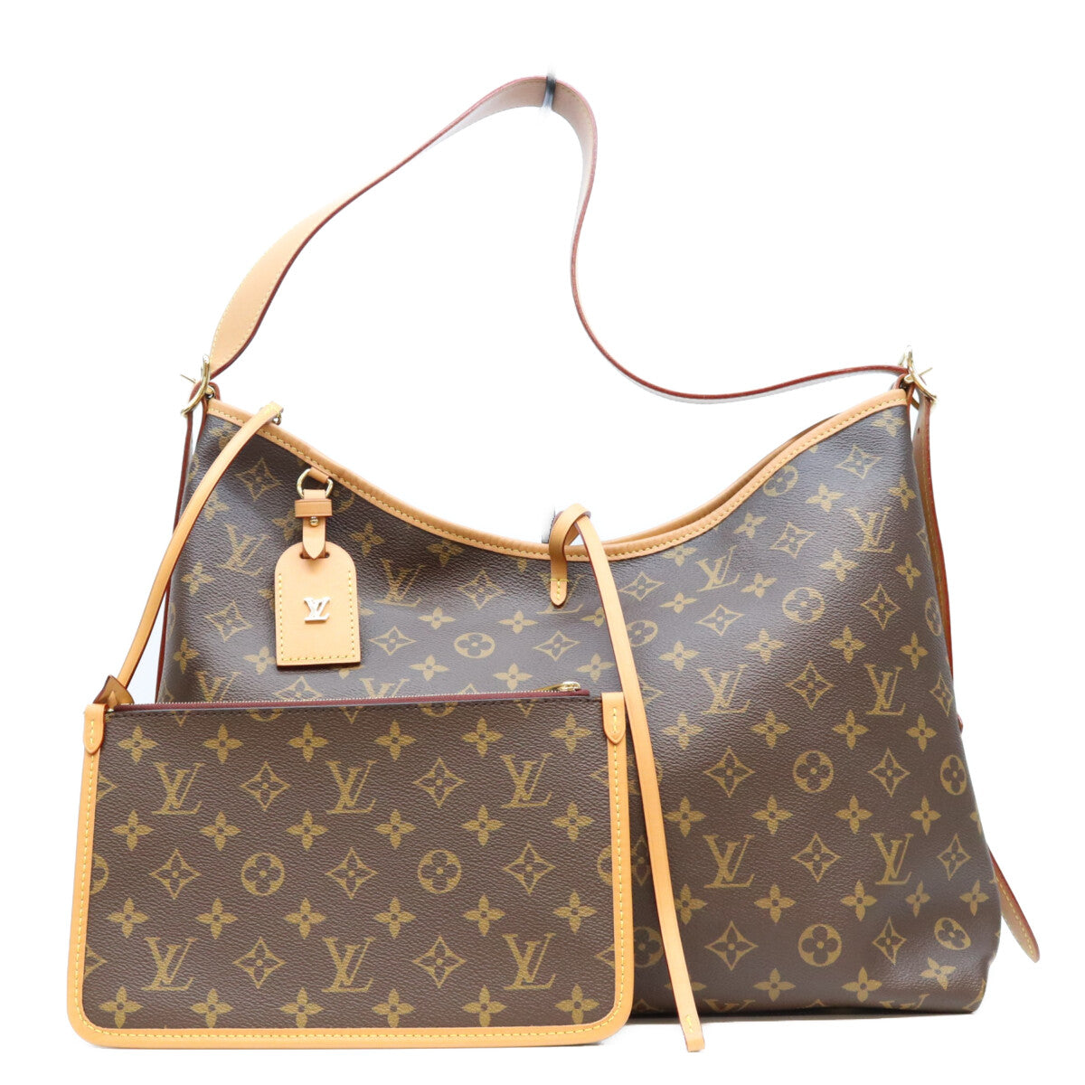 LOUIS VUITTON ルイヴィトン M46197 モノグラム キャリーオール NM MM ショルダーバック ショルダーバッグ