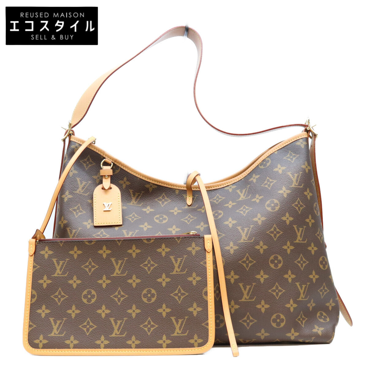 LOUIS VUITTON ルイヴィトン M46197 モノグラム キャリーオール NM MM ショルダーバック ショルダーバッグ