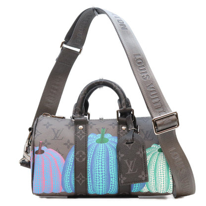 LOUIS VUITTON ルイヴィトン ×草間彌生 23年 M46437 キーポルバンドリエール 25 ボストンバック ショルダーバッグ