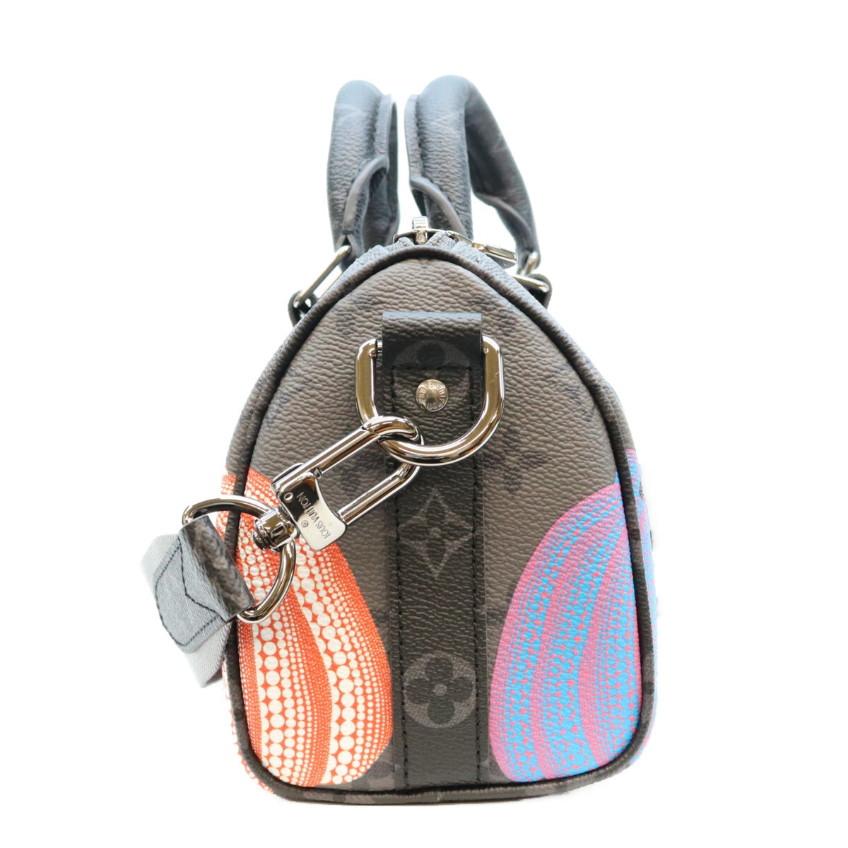 LOUIS VUITTON ルイヴィトン ×草間彌生 23年 M46437 キーポルバンドリエール 25 ボストンバック ショルダーバッグ