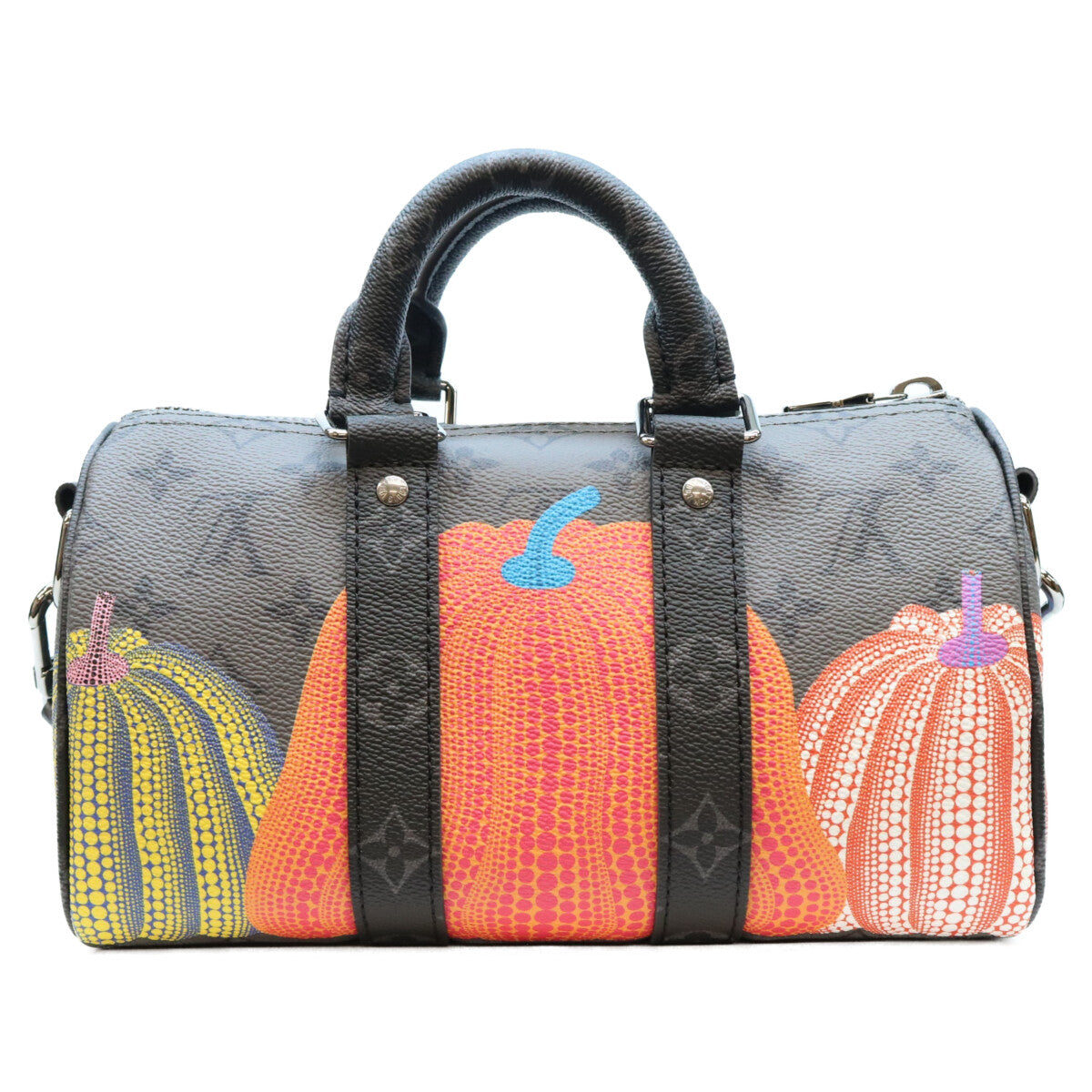 LOUIS VUITTON ルイヴィトン ×草間彌生 23年 M46437 キーポルバンドリエール 25 ボストンバック ショルダーバッグ