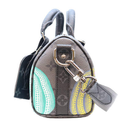 LOUIS VUITTON ルイヴィトン ×草間彌生 23年 M46437 キーポルバンドリエール 25 ボストンバック ショルダーバッグ