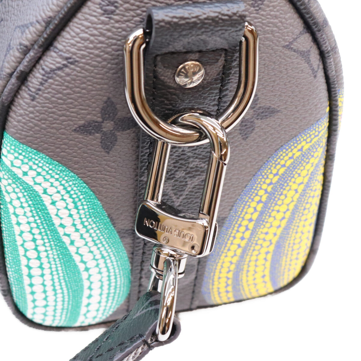 LOUIS VUITTON ルイヴィトン ×草間彌生 23年 M46437 キーポルバンドリエール 25 ボストンバック ショルダーバッグ