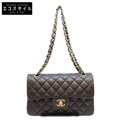 CHANEL シャネル 19番 AO1113 黒 ラム G金具 マトラッセ23 ショルダーバック ショルダーバッグ