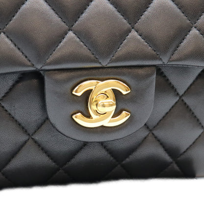 CHANEL シャネル 19番 AO1113 黒 ラム G金具 マトラッセ23 ショルダーバック ショルダーバッグ