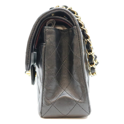 CHANEL シャネル 19番 AO1113 黒 ラム G金具 マトラッセ23 ショルダーバック ショルダーバッグ