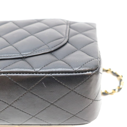 CHANEL シャネル 19番 AO1113 黒 ラム G金具 マトラッセ23 ショルダーバック ショルダーバッグ