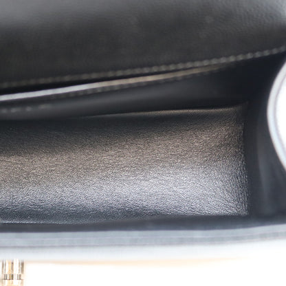 CHANEL シャネル A67086 黒 キャビア SV金具 ボーイシャネル25 ミディアム チェーンショルダーバッグ ショルダーバッグ
