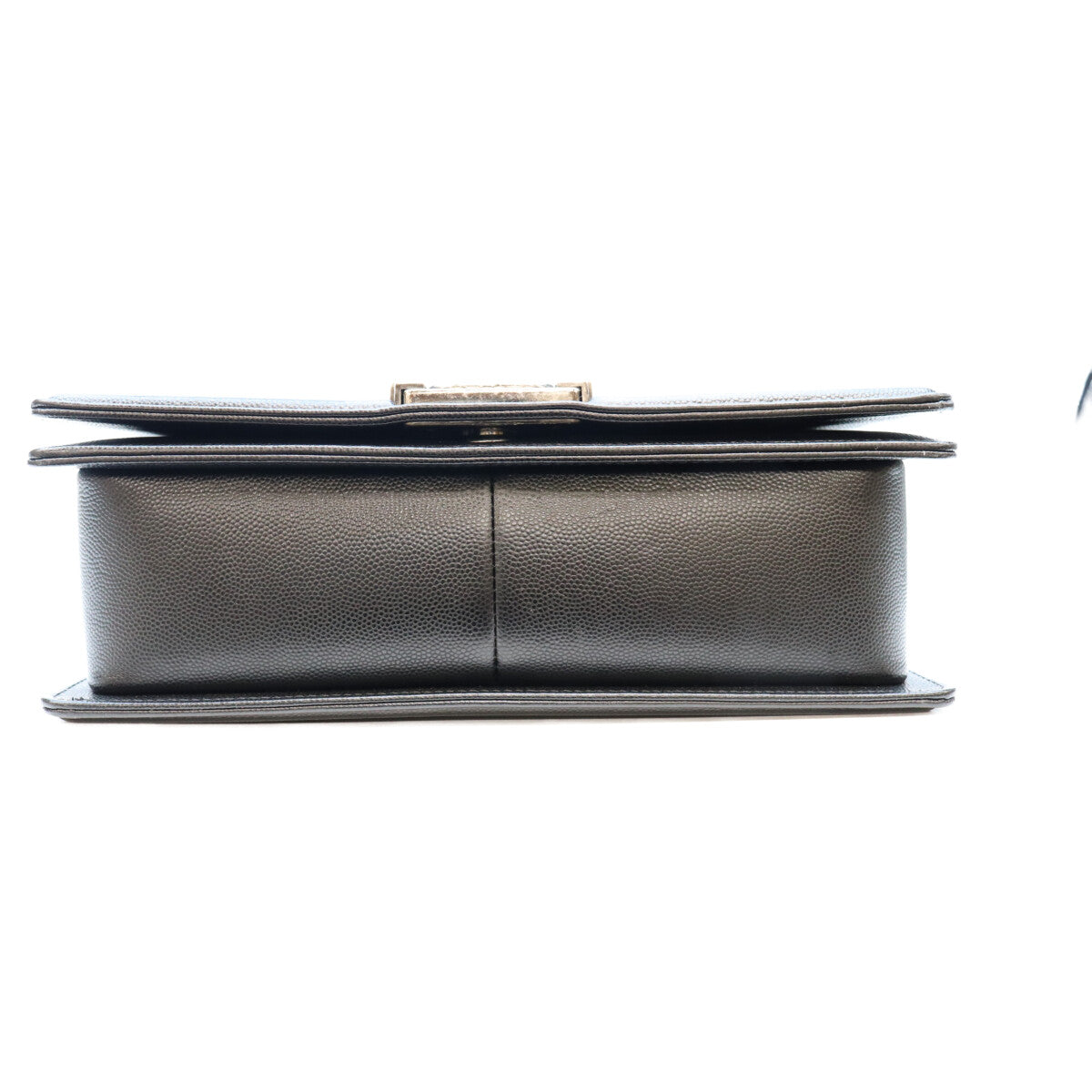 CHANEL シャネル A67086 黒 キャビア SV金具 ボーイシャネル25 ミディアム チェーンショルダーバッグ ショルダーバッグ