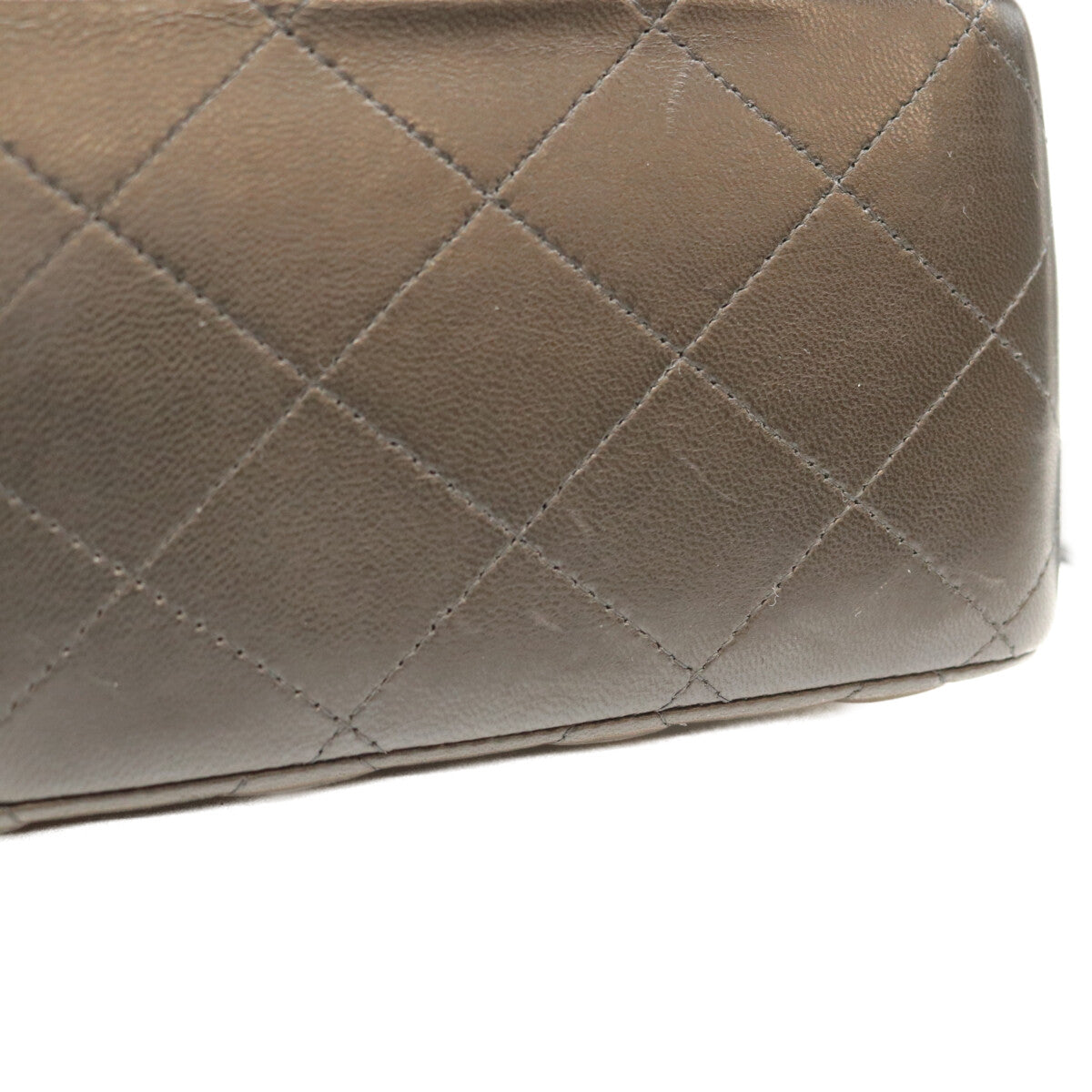 CHANEL シャネル 18番 A58600 黒 ラム G金具 Wフラップ デカマトラッセ30 ショルダーバック ショルダーバッグ