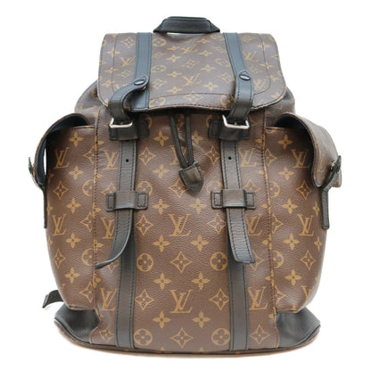 LOUIS VUITTON ルイヴィトン M43735 モノグラムマカサー クリストファーMM バックパック リュック リュック バックパック