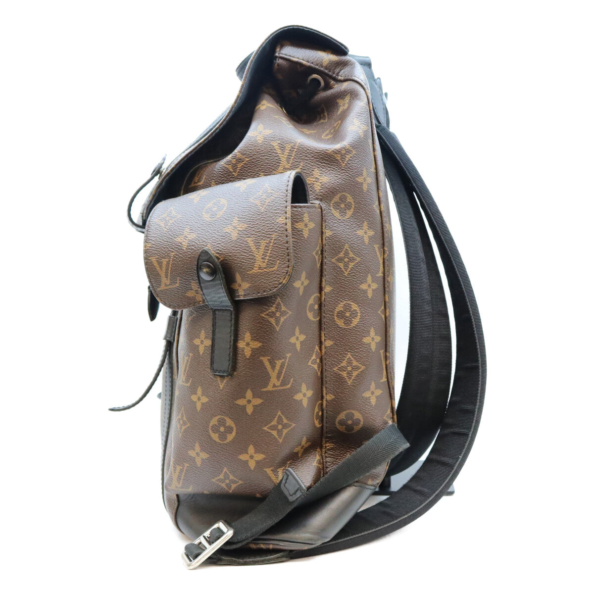 LOUIS VUITTON ルイヴィトン M43735 モノグラムマカサー クリストファーMM バックパック リュック リュック バックパック