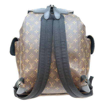 LOUIS VUITTON ルイヴィトン M43735 モノグラムマカサー クリストファーMM バックパック リュック リュック バックパック
