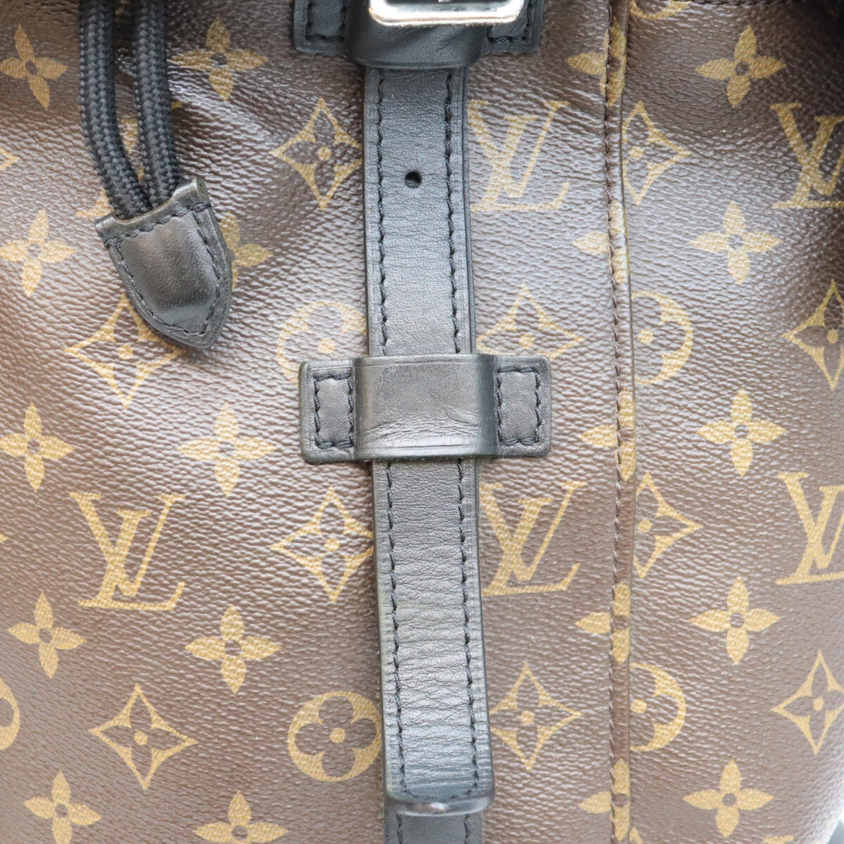 LOUIS VUITTON ルイヴィトン M43735 モノグラムマカサー クリストファーMM バックパック リュック リュック バックパック