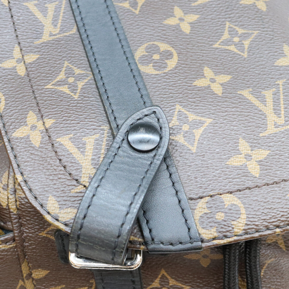 LOUIS VUITTON ルイヴィトン M43735 モノグラムマカサー クリストファーMM バックパック リュック リュック バックパック