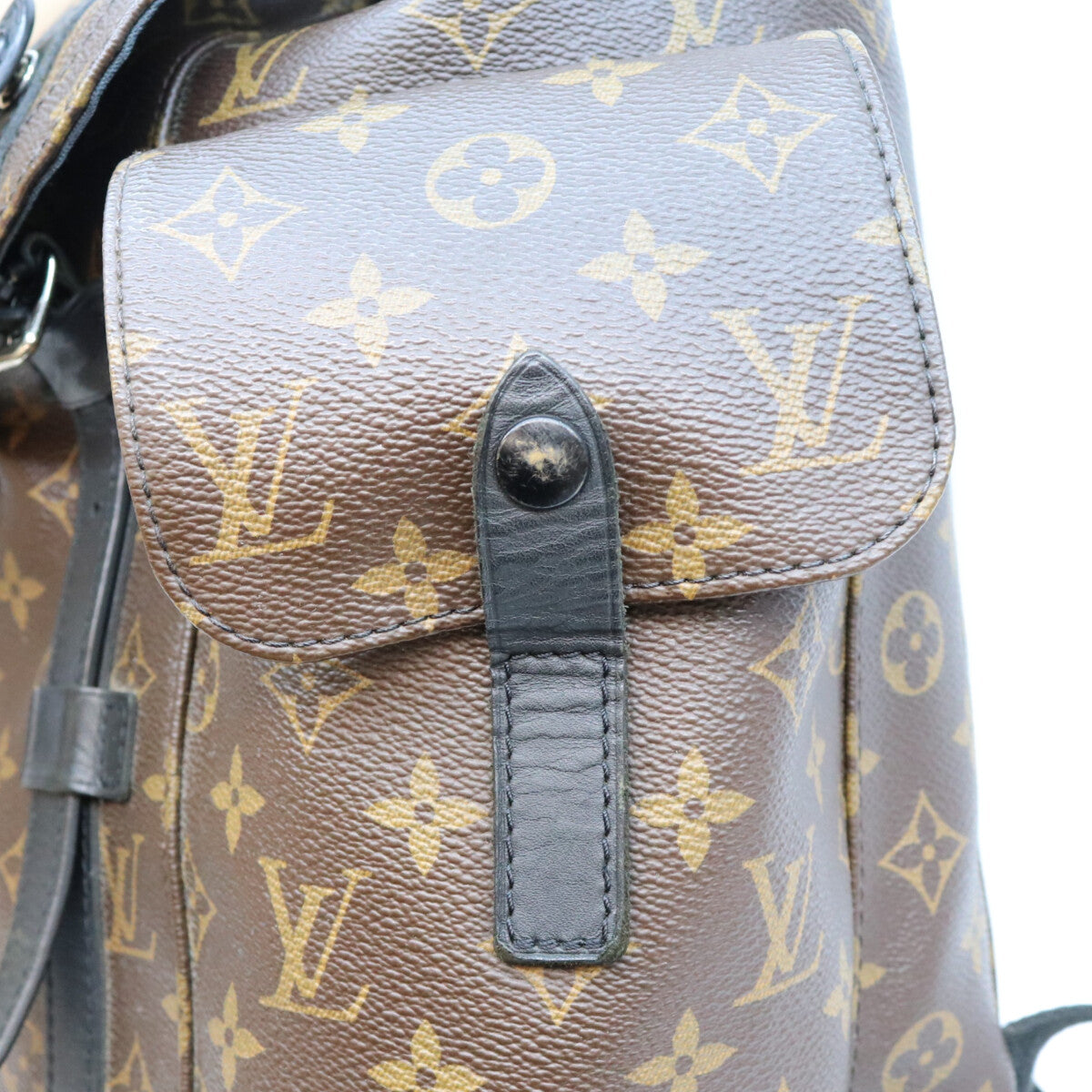 LOUIS VUITTON ルイヴィトン M43735 モノグラムマカサー クリストファーMM バックパック リュック リュック バックパック