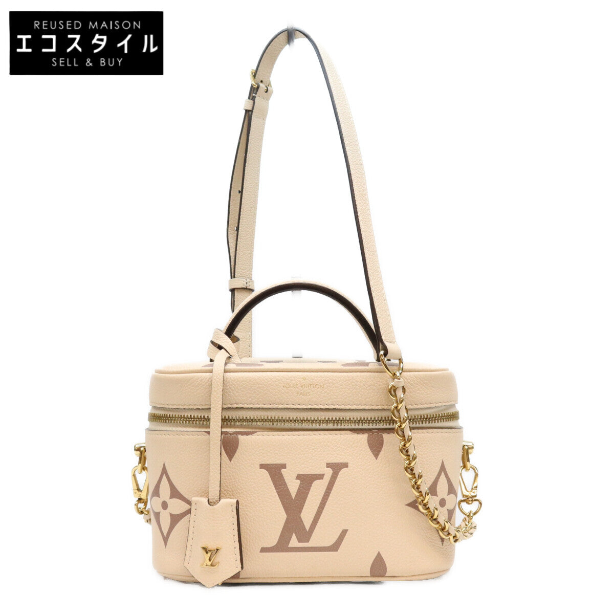 LOUIS VUITTON ルイヴィトン 20年 M45599 クリーム ボアドローズ アンプラント ヴァニティPM ショルダーバッグ ショルダーバッグ