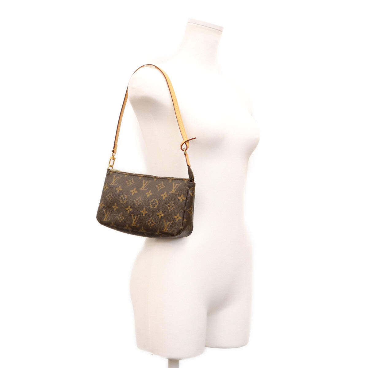 LOUIS VUITTON ルイヴィトン M40712 モノグラム ポシェットアクセソワール ハンドバッグ ショルダーバッグ