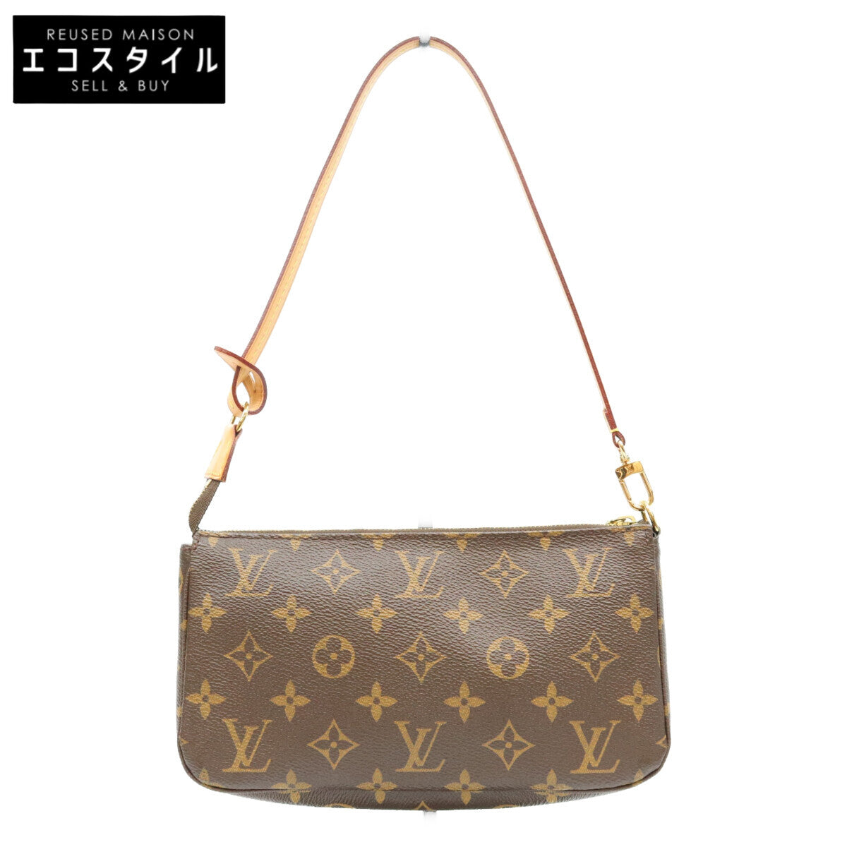LOUIS VUITTON ルイヴィトン M40712 モノグラム ポシェットアクセソワール ハンドバッグ ショルダーバッグ