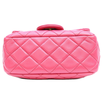 CHANEL シャネル 29番 AS1786 ネオピンク ラム G金具 パールクラッシュ ココボール ミニマトラッセ17 ショルダーバッグ ショルダーバッグ