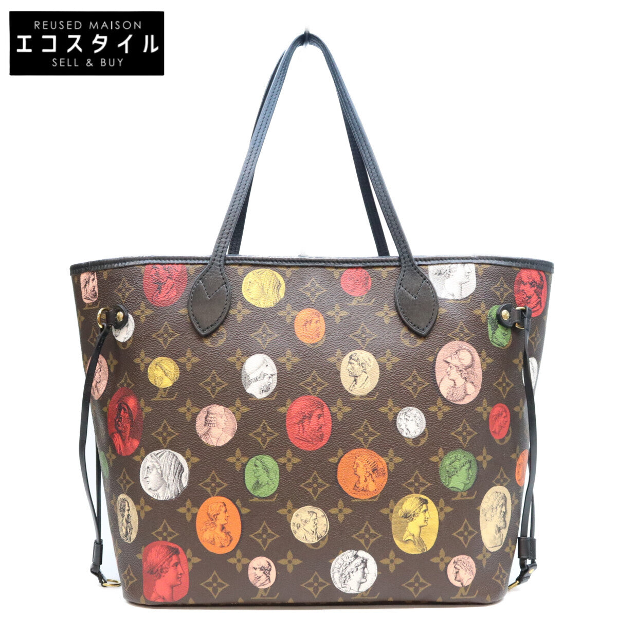 LOUIS VUITTON ルイヴィトン M45923 モノグラムカメオ フォルナセッティ ネヴァーフルMM トートバッグ トートバッグ
