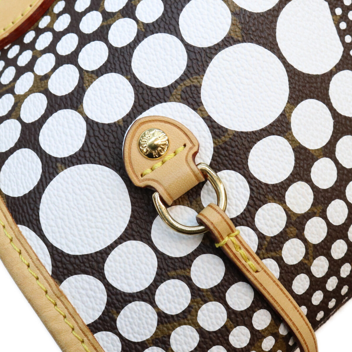 LOUIS VUITTON ルイヴィトン ×草間彌生 12年 M40684 モノグラムウェーブ ネヴァーフルMM トートバッグ トートバッグ