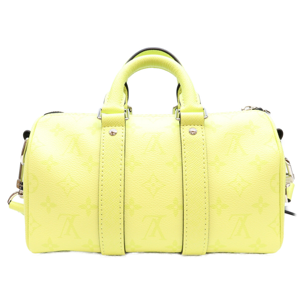 LOUIS VUITTON ルイヴィトン M14078 タイガラマ レモンイエロー キーポル バンドリエール25 ショルダーバック ショルダーバッグ