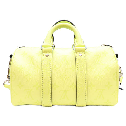 LOUIS VUITTON ルイヴィトン M14078 タイガラマ レモンイエロー キーポル バンドリエール25 ショルダーバック ショルダーバッグ