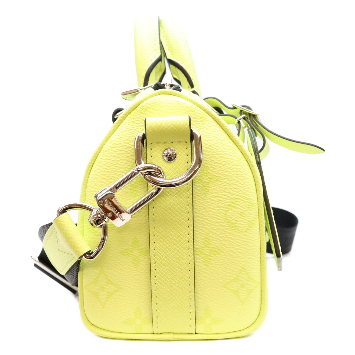 LOUIS VUITTON ルイヴィトン M14078 タイガラマ レモンイエロー キーポル バンドリエール25 ショルダーバック ショルダーバッグ
