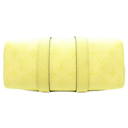LOUIS VUITTON ルイヴィトン M14078 タイガラマ レモンイエロー キーポル バンドリエール25 ショルダーバック ショルダーバッグ