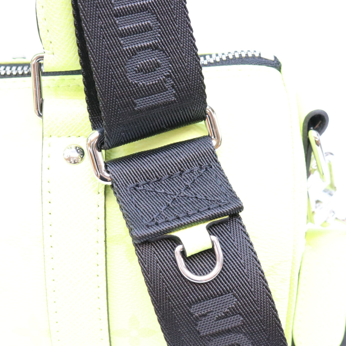 LOUIS VUITTON ルイヴィトン M14078 タイガラマ レモンイエロー キーポル バンドリエール25 ショルダーバック ショルダーバッグ