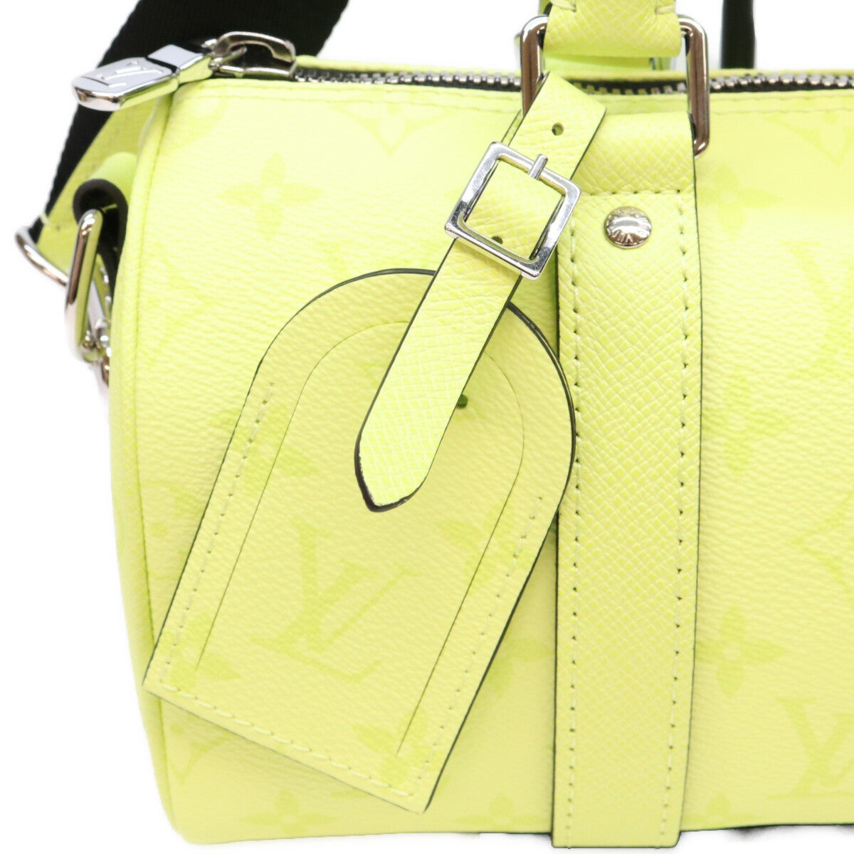 LOUIS VUITTON ルイヴィトン M14078 タイガラマ レモンイエロー キーポル バンドリエール25 ショルダーバック ショルダーバッグ