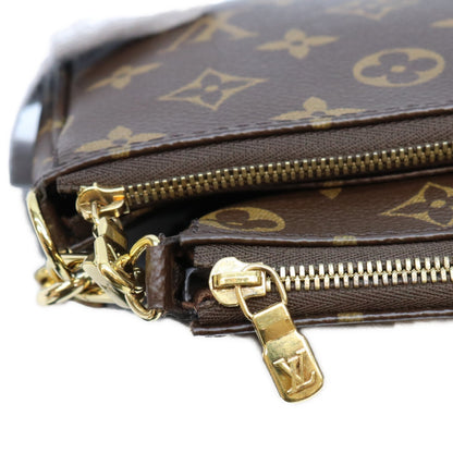 LOUIS VUITTON ルイヴィトン M44813 モノグラム カーキ ミュルティポシェットアクセソワール ショルダーバッグ ショルダーバッグ