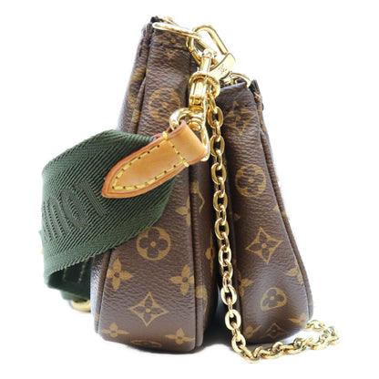 LOUIS VUITTON ルイヴィトン M44813 モノグラム カーキ ミュルティポシェットアクセソワール ショルダーバッグ ショルダーバッグ