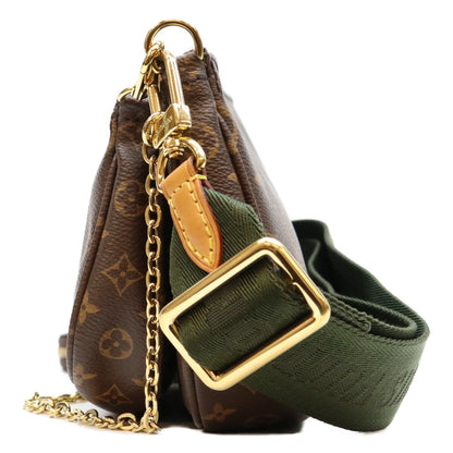 LOUIS VUITTON ルイヴィトン M44813 モノグラム カーキ ミュルティポシェットアクセソワール ショルダーバッグ ショルダーバッグ