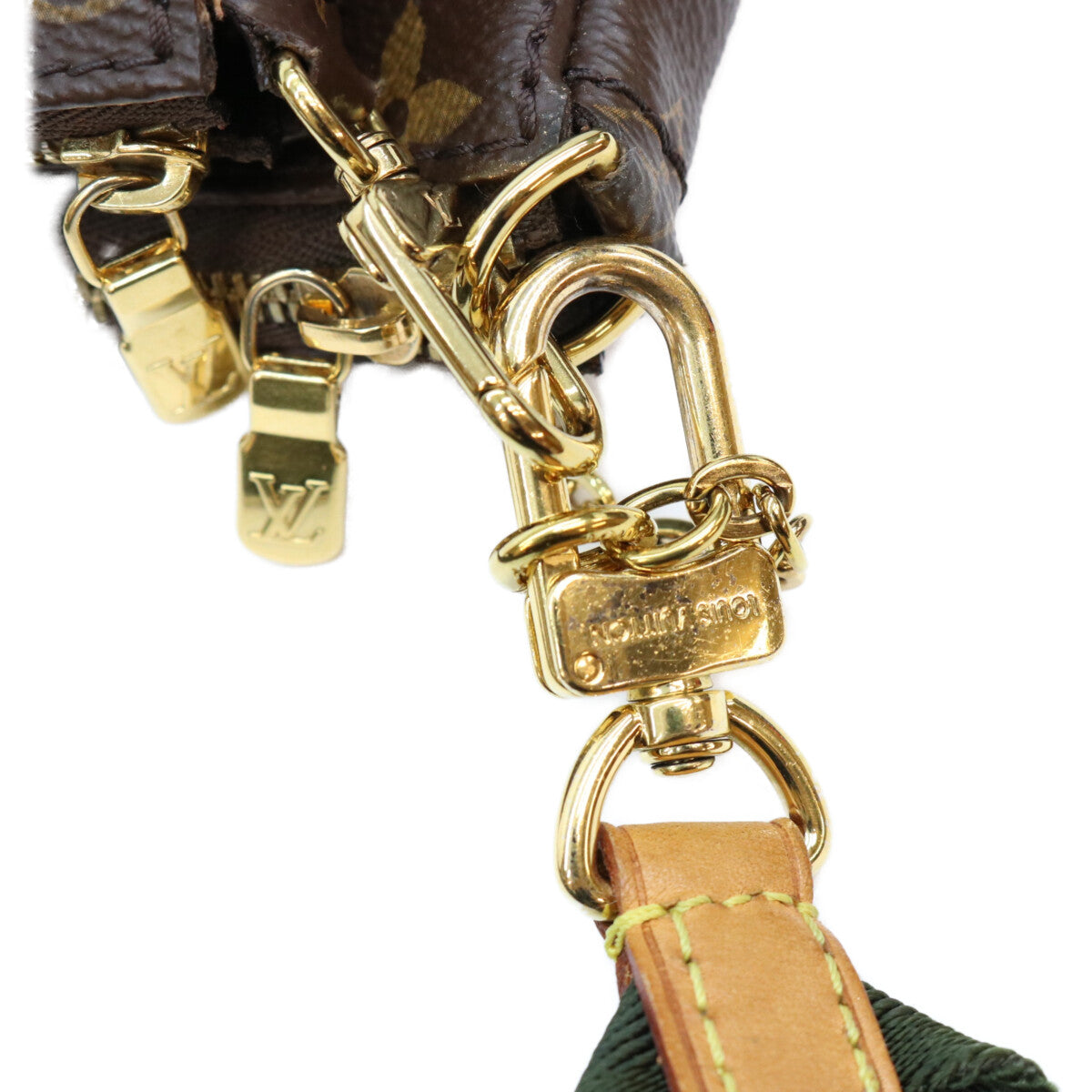 LOUIS VUITTON ルイヴィトン M44813 モノグラム カーキ ミュルティポシェットアクセソワール ショルダーバッグ ショルダーバッグ