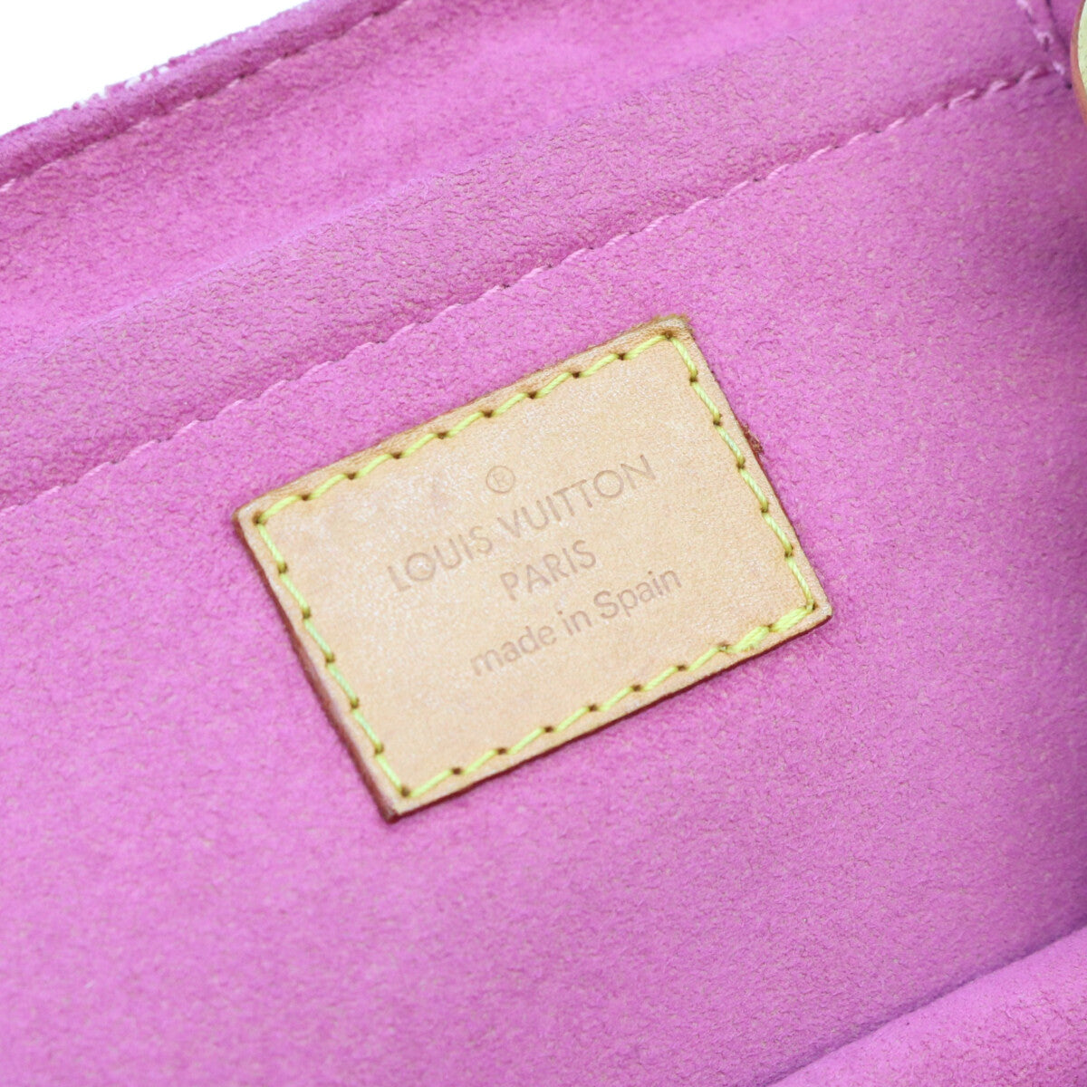 LOUIS VUITTON ルイヴィトン 06年 M95216 モノグラムデニム フューシャピンク ミニプリーティ ショルダーバッグ ショルダーバッグ
