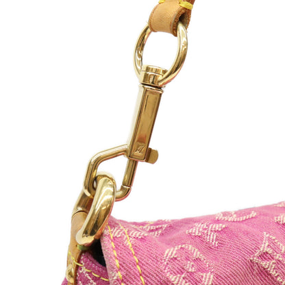 LOUIS VUITTON ルイヴィトン 06年 M95216 モノグラムデニム フューシャピンク ミニプリーティ ショルダーバッグ ショルダーバッグ