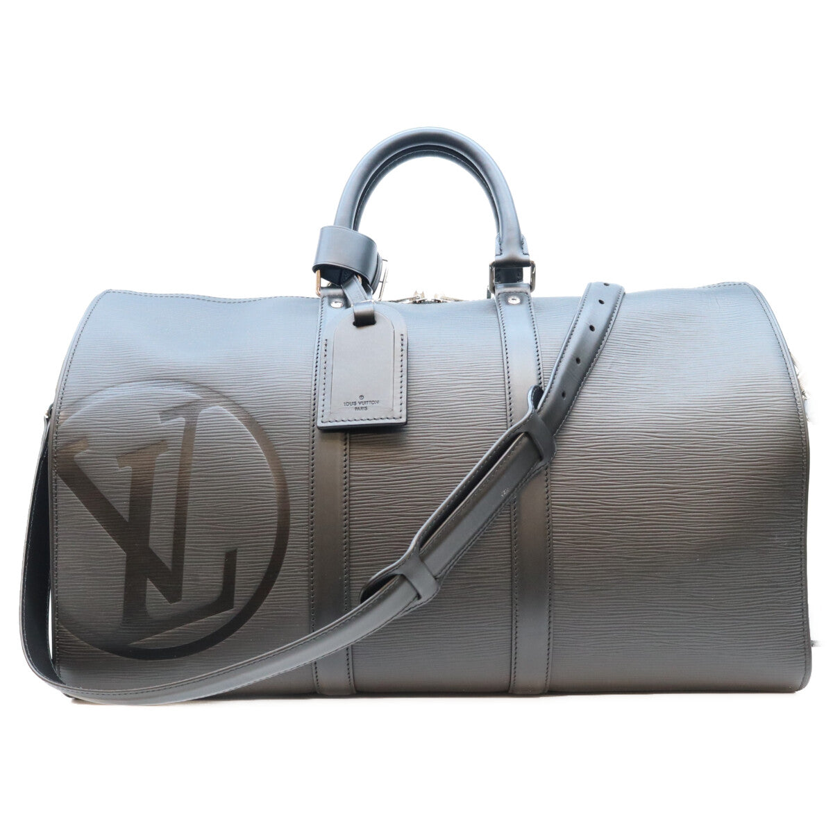 LOUIS VUITTON ルイヴィトン 18年 M53303 エピ 黒 LVサークル キーポルバンドリエール45 ボストンバッグ ボストンバッグ
