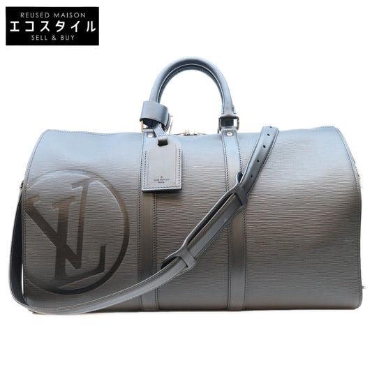 LOUIS VUITTON ルイヴィトン 18年 M53303 エピ 黒 LVサークル キーポルバンドリエール45 ボストンバッグ ボストンバッグ