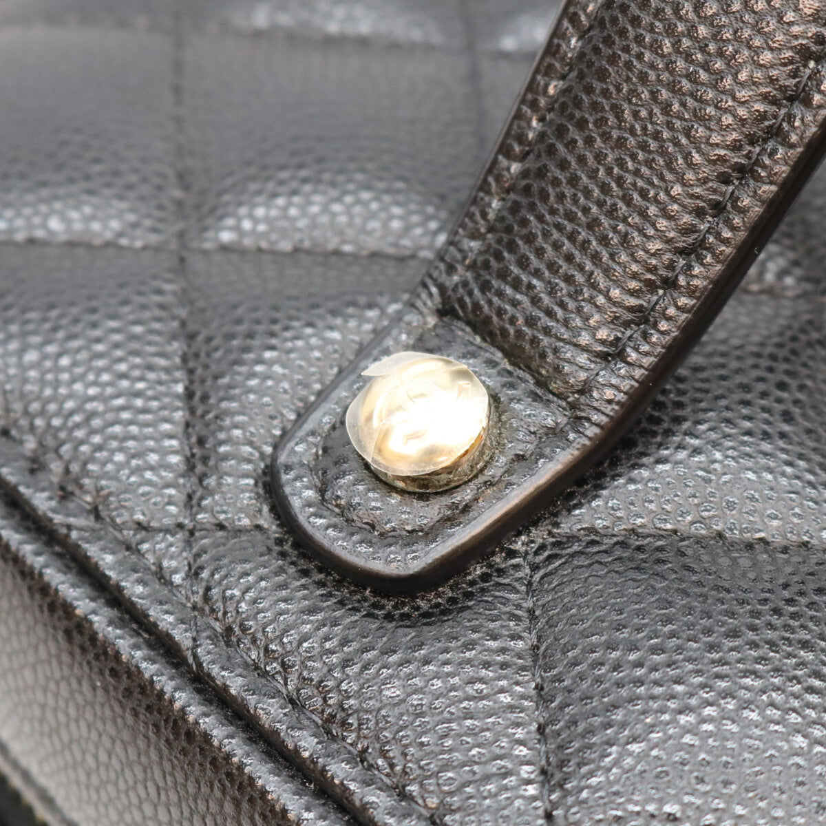 CHANEL シャネル AP2573 黒 タイムレスクラシック キャビア G金具 トップハンドル バニティ ハンドバッグ ハンドバッグ