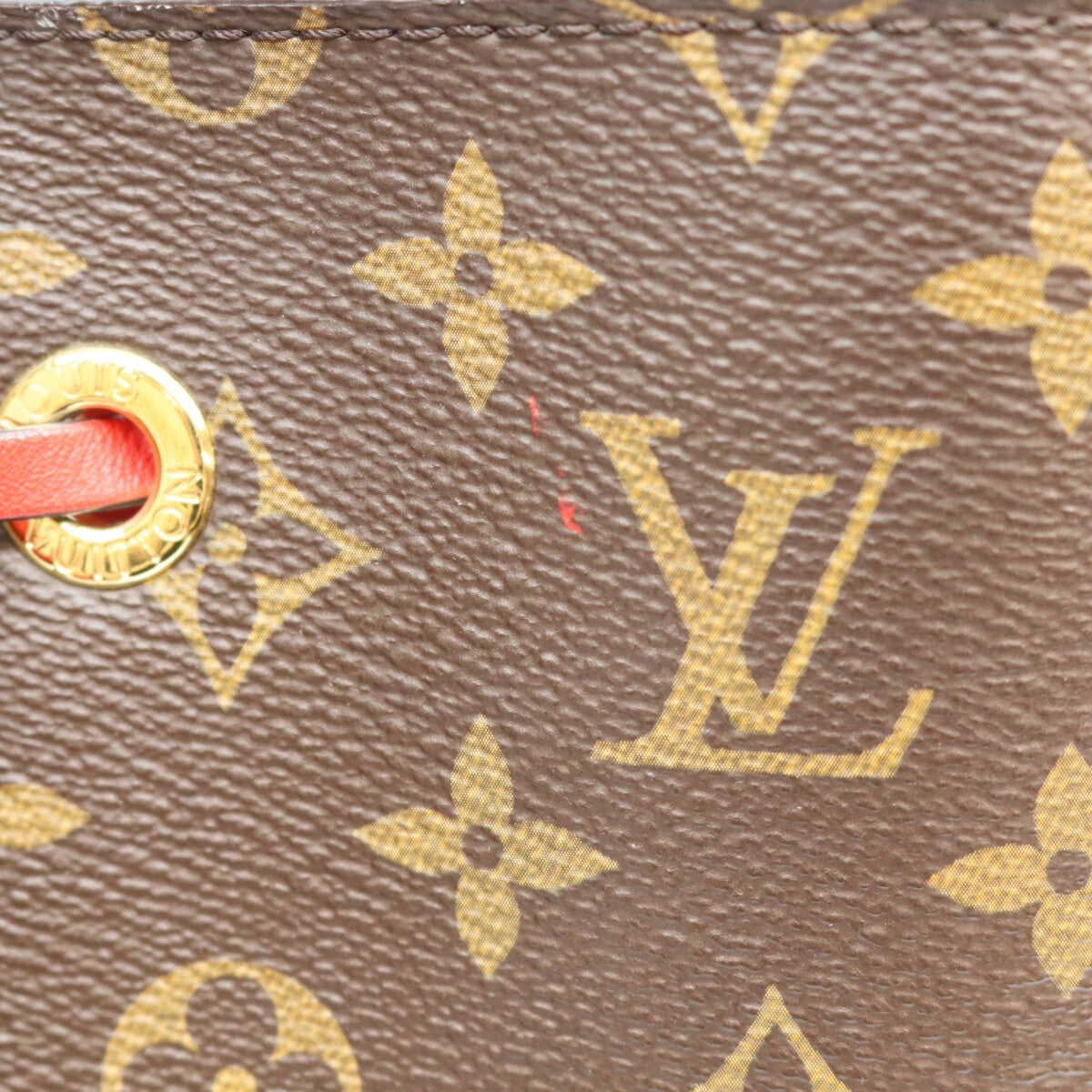 LOUIS VUITTON ルイヴィトン 18年 M44021 モノグラム コクリコレッド ネオノエMM ショルダーバッグ ショルダーバッグ