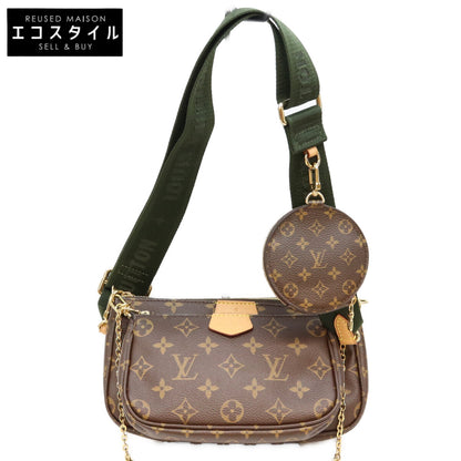 LOUIS VUITTON ルイヴィトン M44813 モノグラム カーキ ミュルティポシェットアクセソワール ショルダーバッグ ショルダーバッグ