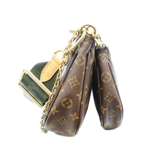 LOUIS VUITTON ルイヴィトン M44813 モノグラム カーキ ミュルティポシェットアクセソワール ショルダーバッグ ショルダーバッグ