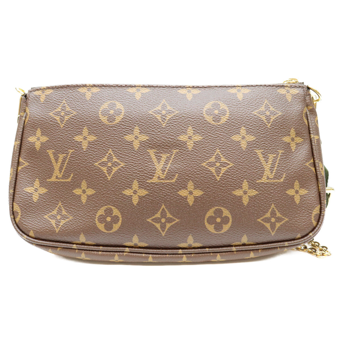 LOUIS VUITTON ルイヴィトン M44813 モノグラム カーキ ミュルティポシェットアクセソワール ショルダーバッグ ショルダーバッグ