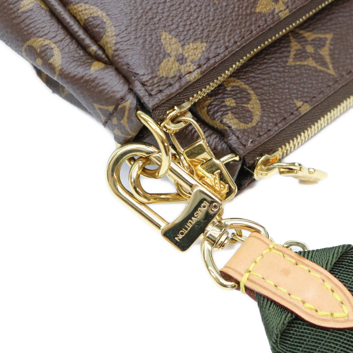 LOUIS VUITTON ルイヴィトン M44813 モノグラム カーキ ミュルティポシェットアクセソワール ショルダーバッグ ショルダーバッグ