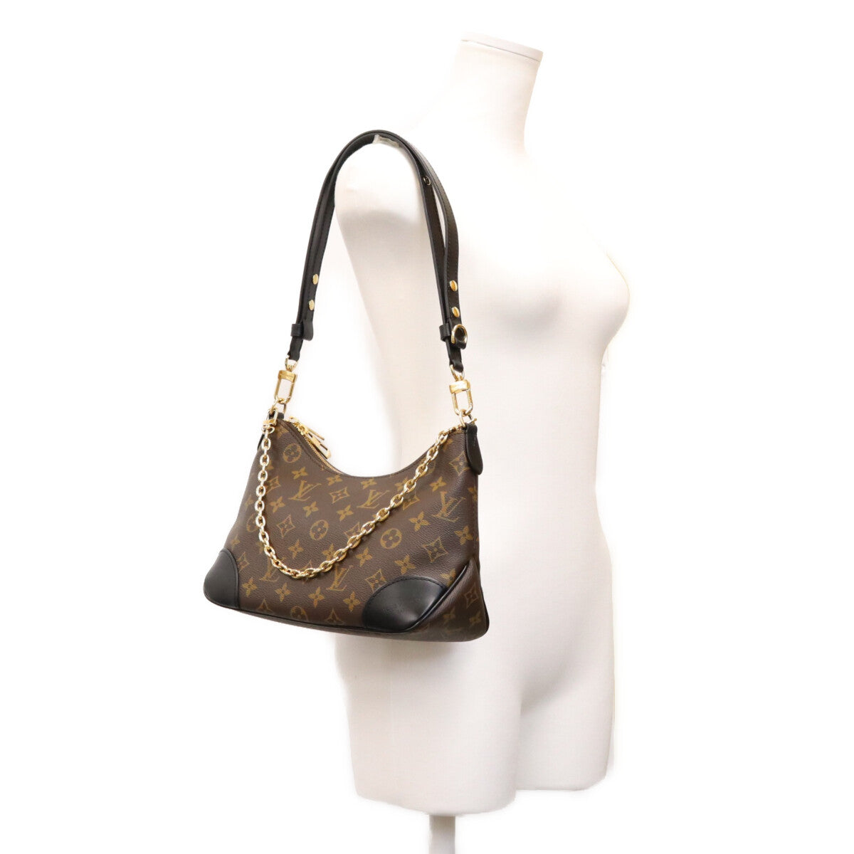LOUIS VUITTON ルイヴィトン M45831 モノグラム ノワール ブローニュPM ショルダーバッグ ショルダーバッグ