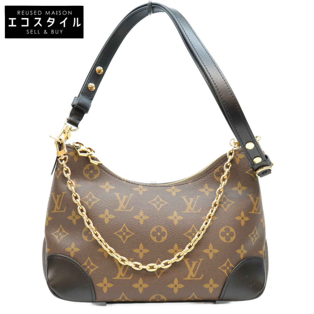 LOUIS VUITTON ルイヴィトン M45831 モノグラム ノワール ブローニュPM ショルダーバッグ ショルダーバッグ